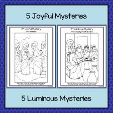 Patrick coloring pages brown scapular coloring pages all other free catholic coloring pages Coloring Pages Of The Rosary By Heaven S Little Helper Teresa Herkel