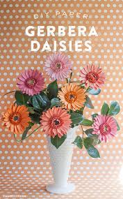 Download Diy Gerbera Daisy Paper Flower