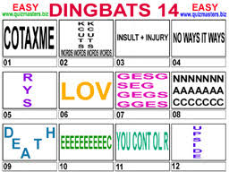 Are you a fan of classic word games like boggle, scrabble, or crosswords? Dingbats