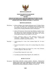 Dikelola sepenuhnya oleh pihak osis. Peraturan Menteri Dalam Negeri Nomor 16 Tahun 1975