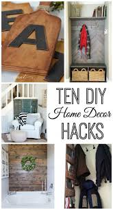 10 Do It Yourself Home Decor Hacks Home Decor Hacks Diy Home Decor Projects Diy Home Decor