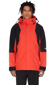 Black And Grey North Face Jacket The North Face 1994 Retro Mountain Light Futurelight Jacket Firey Red In 2020 Jackets The North Face North Face Jacket