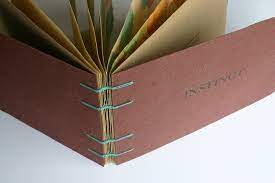 4 mastering single sheet binding. Single Sheet Coptic Bindings Bookbinding By Karen Hardy
