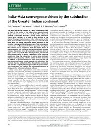 Pdf India Asia Convergence Driven By The Subduction Of The Greater Indian Continent 'we don't duck the difficult issues'.
