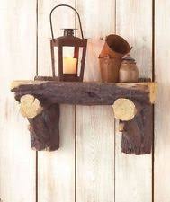 Lodge Log Wall Shelves Rustic Cabin Wall Decor Northwoods Woodland Wall Shelves Rustic Cabin Wall Decor Hunting Themed Bedroom Cabin Wall Decor