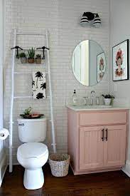 So make sure every item has a home. 18 Organized Bathrooms That Are Serious Goals Small Bathroom Decor Small Apartment Decorating Cute Bathroom Ideas