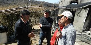 Passerini en Salsipuedes con damnificados por incendios