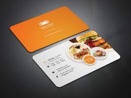 A minimal & great business card designed for the any personal chef, cook, restaurant owner, chain of restaurants, franchises, catering business etc. Restaurant Business Card On Behance