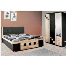 Now specific results from your searches! Brown Modern Bedroom Furniture Set For Home Size 6 X 5 Feet Rs 60199 Set Id 21827282955