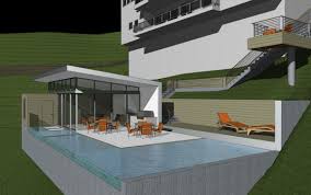 Indoor gardens definitely bring outdoors. Modern Pool Pool House Hollywood Hills Modern Contemporary Pool Architect Willow Glen Pool Pavilion