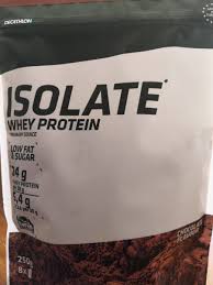 Športová výživa pre športovcov, ktorú chcú chudnúť a naberať svaly v decathlon. Isolate Whey Protein Decathlon