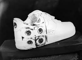 This af1 comes with a black leather upper, white nike swoosh, white midsole, and a black sole. Comme Des Garcons Supreme Nike Jordan Retro 4 Cement Fitforhealth