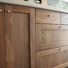 If you want to change your ordinary kitchen into something rustic, rural almost, then walnut will be a good pick. Kitchen Cabinet Add Pulls Modern Walnut Kitchen Kitchen Cabinet Design Walnut Kitchen