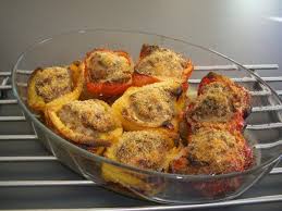 Poivrons Farcis Recette Recette Poivron Farci Poivrons Farcis Recettes De Cuisine