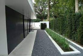 Pin By Ina Haak On Haus In 2021 Side House Garden Modern Landscaping Backyard Landscaping