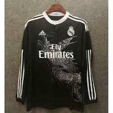 Cheer your squad to victory with an authentic real madrid jersey from soccerpro.com. 1415 Real Madrid Black Dragon Away Short Sleeve Jersey No 7 C Ronaldo No 11 Bell Long Sleeve Football Shirt Shopee Malaysia