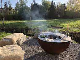 Gemutlich Grillen Rund Um Das Feuer In 2020 Feuer Feuerschale Outdoor