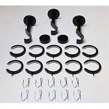 Rachel stubblefield jul 13, 2017. Amazon Com Fabrics And Drapes Bypass Carryover Drapery Rings Will Only Work With Our Bypass Brackets 5 Pack 1 1 8 Rings Black Home Kitchen