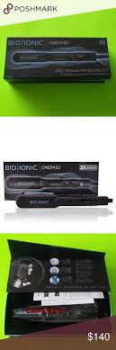 Bio Ionic One Pass Flat Iron Bio Ionic One Pass Straightening Iron 1 Inch Flat In 2020 Infrared Heating Bio Ionic Ionic