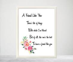 Birthday Verses For Friendship Printable Friendship Verse Friend Gift Friend Verse Friend Poem Friendship Verse Friends Poetry In 2020 Verses About Friendship Friend Poems Friendship Printables