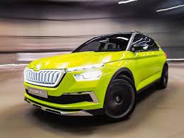 Skoda Vision X 2018 Car Front Wallpaper Skoda Skoda Auto Car Wallpapers
