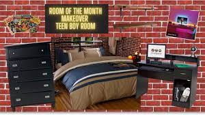 You guys, i'm so excited to share some ideas for john and conor's bedroom makeover! Teen Boys Bedroom Makeover Room Of The Month Makeover Youtube