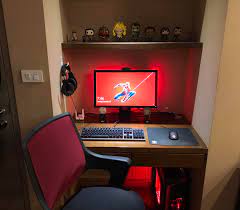 Maybe you would like to learn more about one of these? Used This Small Corner In My Room For My Pc Finally Completed Putting On The Finish Touches Battlestations
