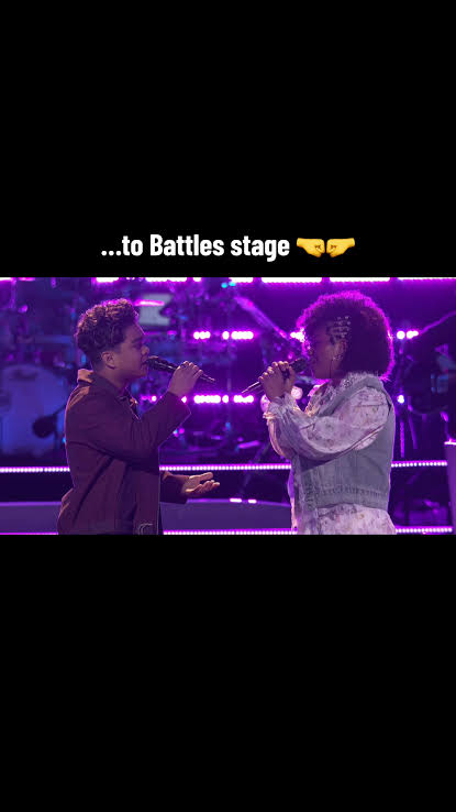 From rehearsal to the BATTLE stage!! 🤜🤛 Had the best time singing “Birds of a Feather” by @BILLIE EILISH with @Lance Tenazas ❤️🥹✨ Full Battles link in Bio! The Battles continue on @NBC's The Voice 🤜🤛 ...