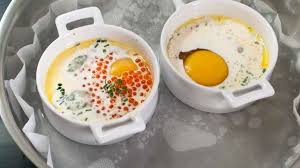 Oeufs Cocotte Aux Oeufs De Poisson Recette Par Chef Simon Recette Oeufs Cocotte Oeufs De Poisson Alimentation