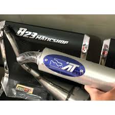 Knalpot Racing Aitech Big Volume Galvanis Cobra Ninja Rr Krr Kompetisi Ai Tech Fullset Kleman Racing Shopee Indonesia