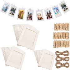 I'll share the formula to figure it out. 30 Pcs Diy Paper Photo Frames 4x6 Paper Picture Frame With Wooden Clips And String Hanging Cardboard Photo Frame Set For Home Wall Decor White 30pcs Walmart Canada