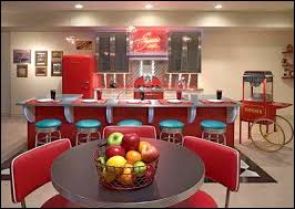retro kitchen, kitchen diner