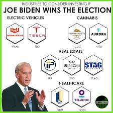 If Joe Buden Wins The Election These Stocks Will Skyrocket In 2020 Budgeting Money Finance Investing Investing Money