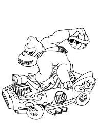 Back in the donkey kong days, he was a carpenter, the game was set on a construction site. Donkey Kong Coloring Pages Best Coloring Pages For Kids