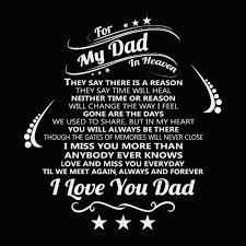 Download For My Dad In Heaven I Love You Dad Svg Dxf Eps Png Digital File This Is Digital Download File It S Not A Physical C Dad In Heaven Love You Dad My Dad