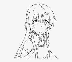 Similar with kirito and asuna png. Asuna Yuuki Lineart By Nightraytsukishiro On Deviantart Kirito And Asuna Coloring Pages 1266x630 Png Download Pngkit