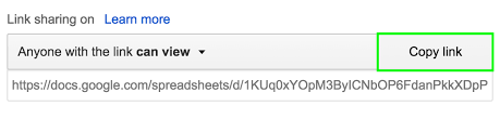 Learn to work on office files without installing office, create dynamic project plans and. How To Create A Direct Link To Your Google Sheets Spreadsheet Geckoboard Help Center