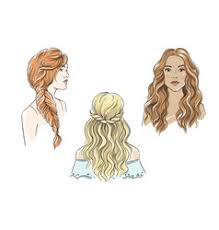 Drawing hairstyles lesson, step by step drawing обновлено: Girls Hairstyles Sketches Vector Images Over 5 400