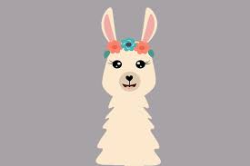 Download Cute Llama Svg Cut Files Png Llamas Clipart Farmhouse Clip Art Funn By Lillyarts Thehungryjpeg Com