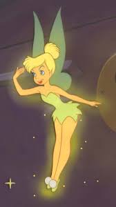 Animation Collection Original Production Animation Cels Of Tinker Bell With Matching Wings From Peter Pan Wallpaper Tinkerbell Wallpaper Cute Disney Wallpaper