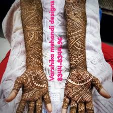 Grand South Indian Traditional Mehandi Design For A Beautiful Bride Ms Chitra