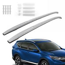 Pair Silver Aluminium Roof Rack Rail Fits For Honda Crv Cr V 2017 2018 2019 In 2020 Roof Rack Honda Crv Aluminum Roof