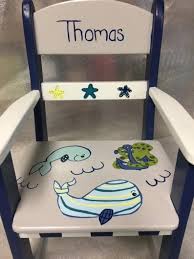 personalized child s rocking chair willie the whale friends kids rocking chair rocking chair personalised kids