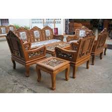 Antique design wooden sofa set, living room, size: Teak Wood Sofa Set à¤Ÿ à¤• à¤¸ à¤« In Itwari Nagpur Vision Novelties Generals Id 13140473262