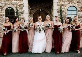 Trending Top 20 Mix And Match Bridesmaid Dresses For 2021 Emmalovesweddings Maroon Bridesmaid Dresses Burgundy Bridesmaid Dresses Blush Bridesmaid Dresses