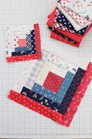 Once you have experience sewing quilting blocks, you have the skills to make a whole quilt top! Log Cabin Quilt Block Tutorial Inspiration Diary Of A Quilter A Quilt Blog