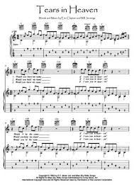 Eric Clapton Tears In Heaven Lyrics And Guitar Chords Tears In Heaven Easy Guitar Fingerstyle Score Download Easy Guitar Easy Guitar Songs Acoustic Guitar Tabs Songs