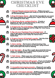 Players work in teams to try and figure who, what, and where just like in the game clue, but this game is off the board and includes many more elements such as the. Your Ultimate Christmas Eve Checklist Picniq Blog