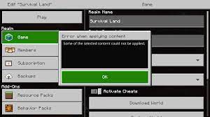 Maybe you would like to learn more about one of these? Can T Apply Any Addons To Realms Realms