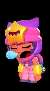 Sus principales cambios fueron cambiar el color de la guitarra a rosa, la pajarita roja y hacer el diseño más vistoso y colorido. Coque Brawl Stars Emerie Pour Telephone Portable